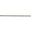 Black Bow Jewelry 2mm, 14k Yellow Gold Light Diamond Cut Rope Chain Anklet or Bracelet - 2 of 4