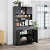 Buenhomino 71" Kitchen Pantry With Charging Station - 3 of 4