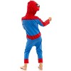 Marvel Avengers Captain America Zip Up Cosplay Coverall Little Kid - 4 of 4