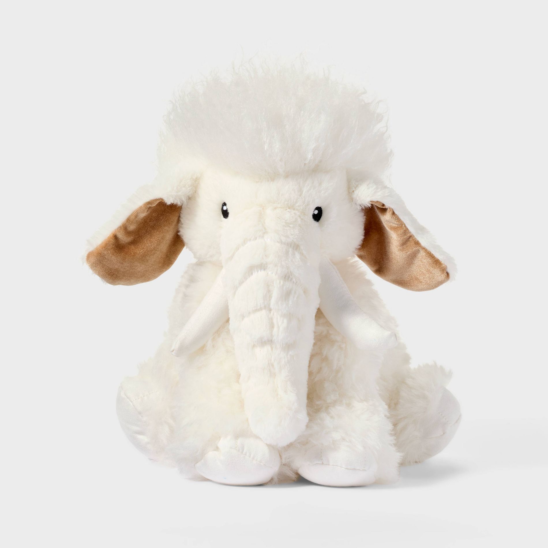 12'' Winter Wonderland Mammoth Stuffed Animal - Gigglescape™