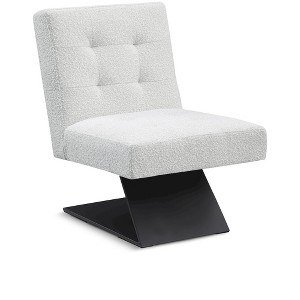 Meridian Furniture,Zeal Boucle Fabric Accent Chair - 1 of 4