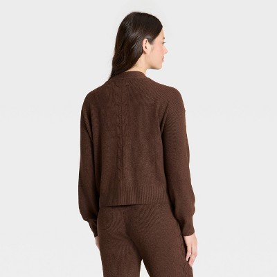 Women's Stitched Sweater Cardigan - Auden