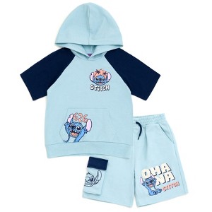 Disney Disney Junior French Terry Pullover Hoodie and Shorts - 1 of 4
