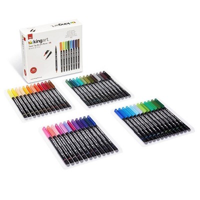 48ct  Pro Dual Tip Brush Pens - Kingart