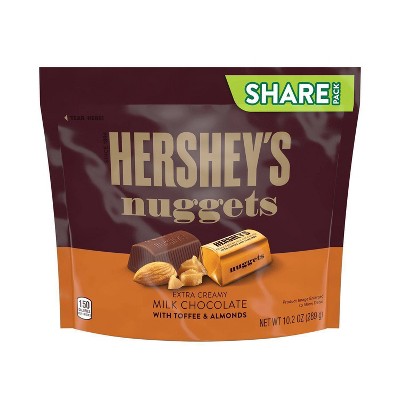 Hershey's Nuggets Toffee Almond Share Size Chocolates - 10.2oz