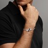 EVERLY JEWELRY | Sterling Silver 1/3 CT TW Black Diamond Bracelet With Chain Black Rhodium Plated, 9-inch - 3 of 4