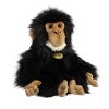 Aurora Medium Chimpanzee Miyoni Realistic Stuffed Animal Black 9.5" - 2 of 4