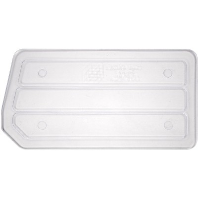 Quantum Storage Systems Bin Divider, Clear, For Bin Qus221 (Pack Of 6), Made In Usa