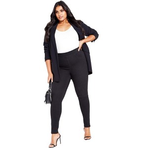 Avenue Women's Plus Size Hi Rise Jegging - 1 of 4