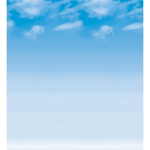 Fadeless® Bulletin Board Art Paper, Wispy Clouds, 48" x 50', 1 Roll - 1 of 1
