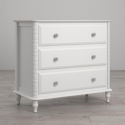 Rowan Valley Linden 3 Drawer Dresser, White