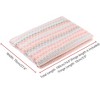 INSPIRE CHIC Women's Colorful Plaid Blended Cashmere Fringe Winter Warm Scarves 1Pc - 3 of 4