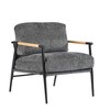NicBex Accent Chair with Plush Cushion,Arm Chair with Minimalist Metal Frame for Bedroom,Reading Room - 4 of 4