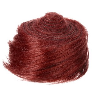 Unique Bargains DIY Crafts Christmas Halloween Gnome Beard Fluffy Plush Artificial Fur Ribbon - 1 of 4