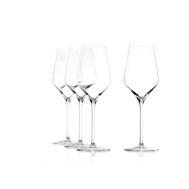 Set of 4 Quatrophil White Wine Drinkware 14.25oz Glasses - Stolzle Lausitz, 3 of 9