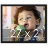 PosterPalooza | Classic Modern Black Picture Frame - UV Acrylic, Backing Board, Hanging Hardware Included - 2 of 4
