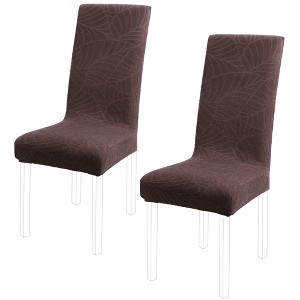 PiccoCasa Stretch Spandex Fabric Removable Washable Parsons Chair Slipcover - 1 of 4