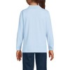 Lands' End School Uniform Kids Long Sleeve Feminine Fit Rapid Dry Polo Shirt - 2 of 4