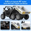 24V Electric Ride On Dump Truck for Kids - 2-Seater 4WD 6 Wheels Remote Control - 3 of 4