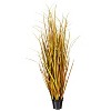Vickerman Artificial Mixed Brown Grass in Pot (60") Brown: PVC Faux Plume, Indoor/Outdoor Decor, 7" Base - 3 of 4