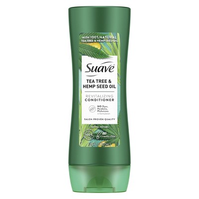 Suave Professionals Tea Tree + Hemp Seed Oil Revitalizing Conditioner - 12.6 fl oz