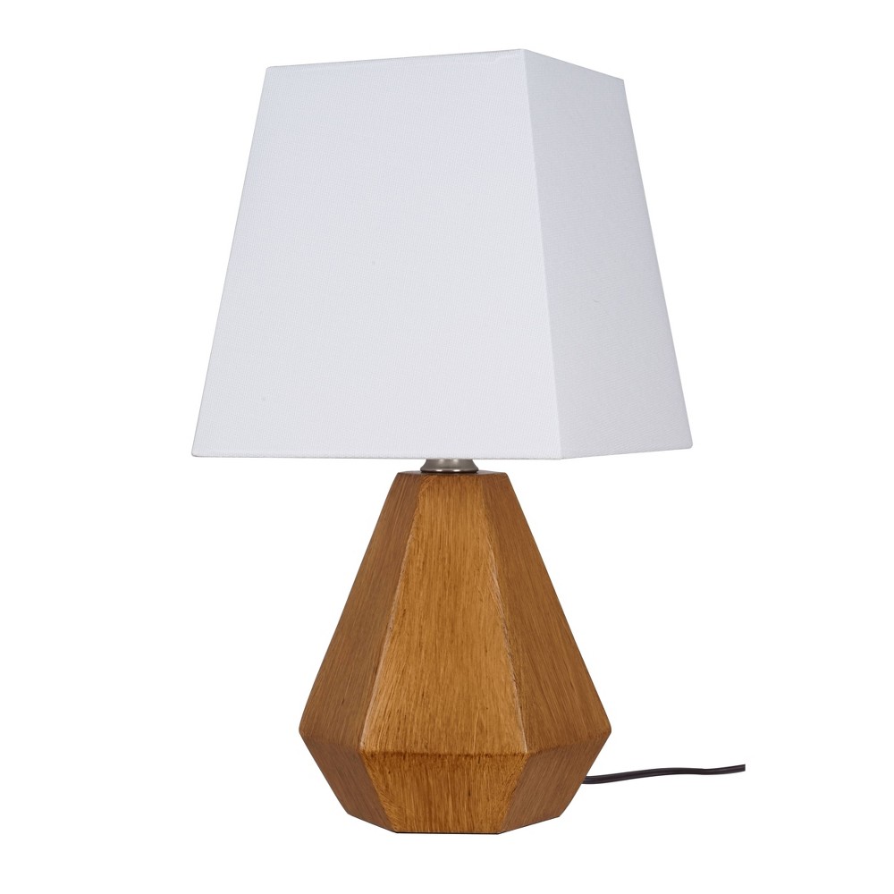 Photos - Floodlight / Street Light Cresswell Lighting 13.5" Accent Table Lamp Brown