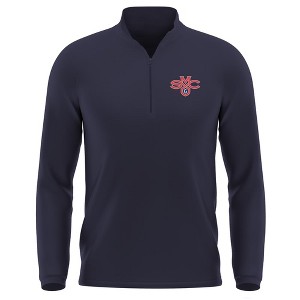 Saint Marys College of California Adult Active Sport 1/4 Zip Pullover Left Chest Logo  Navy  Large - 1 of 4