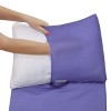 Disney Frozen Winter Cheer Lavender, Aqua, Green and White Anna, Elsa and Olaf Deluxe Easy Fold Toddler Nap Mat - 4 of 4