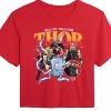 Women's - Marvel - Thor God of Thunder Cropped Graphic T-Shirt - 2 of 4