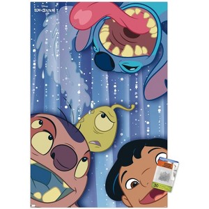 Trends International Disney Lilo and Stitch - Photobooth Faces Unframed Wall Poster Prints - 1 of 4