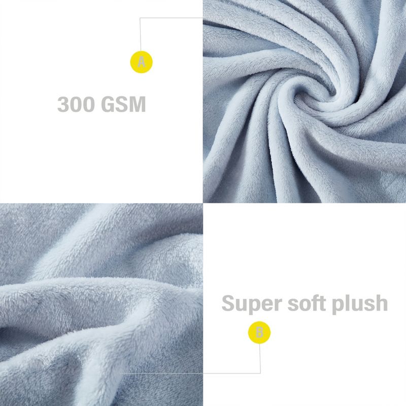 Poppy & Fritz Ultra Soft Plush Fleece Blanket Collection, 4 of 11