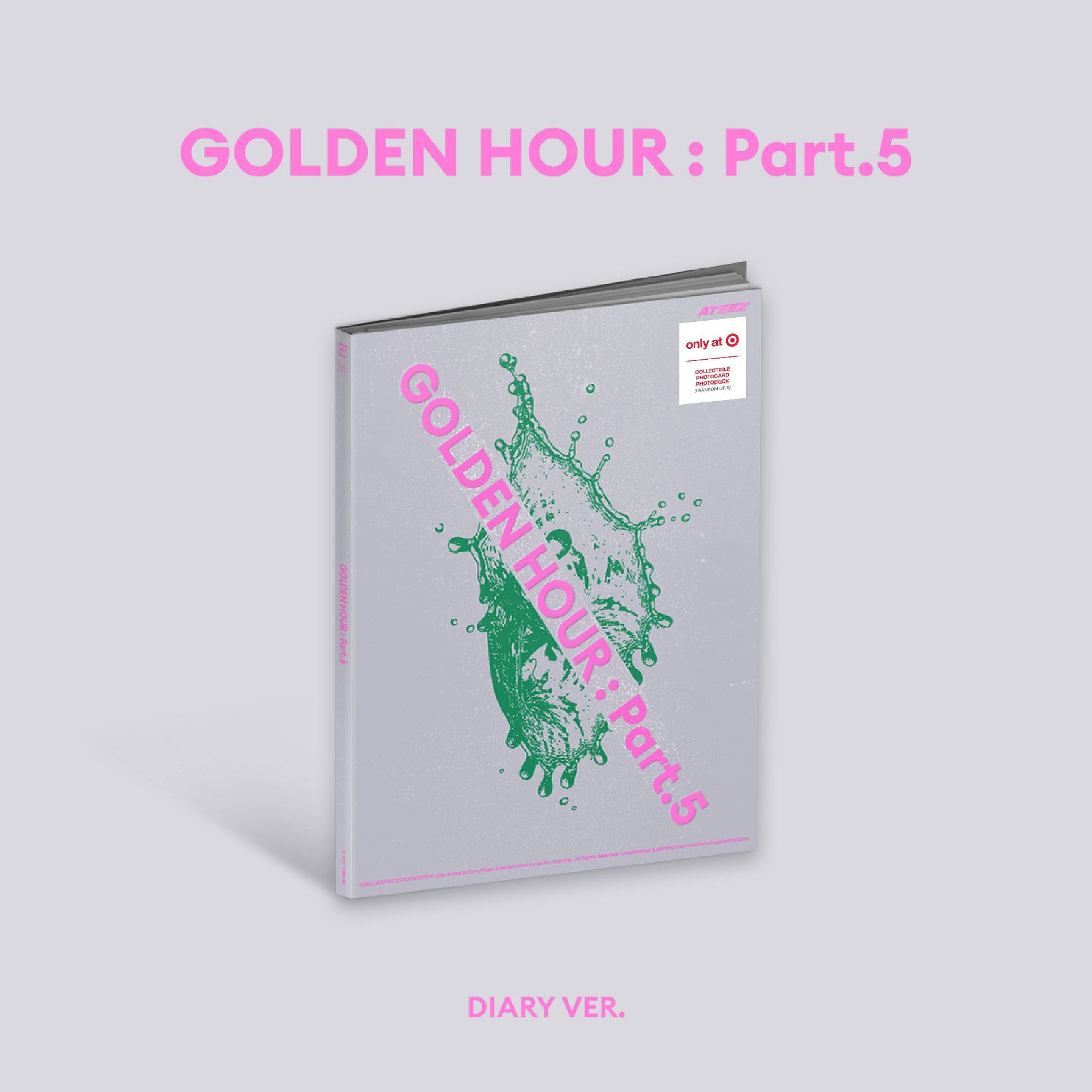 ATEEZ - GOLDEN HOUR : Part.5 (DIARY VER.) (Target Exclusive, CD)