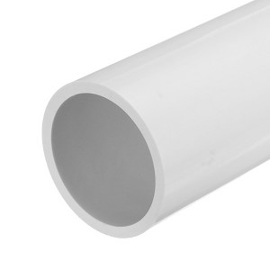 Unique Bargains Water Plumb DIY Crafts High Impact Rigid Round Pipes 8" Length - 1 of 4