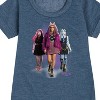 - Monster High - Character Group Graphic Short Sleeve Fleece Dress - 2 of 3