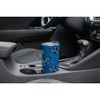 Elanze Designs 20 oz Stainless Steel On the Go Insulated Travel Tumbler With Push Top Lid, Vibrant Blue Monarch Butterfly Pattern Blue - 3 of 4