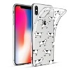 Reiko Apple iPhone X/iPhone XS Design Air Cushion Case with Cow Design in Clear - 2 of 4