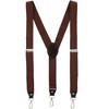 CTM Men's 1.375 Inch Wide Suspender with Drop Tab Swivel Hook Ends - 4 of 4