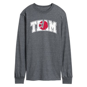Men's - Instant Message - Team Japan Long Sleeve Graphic T-Shirt - 1 of 4