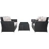 Lorma 4Pc Living Set - Indoor/Outdoor - PAT7514 - Safavieh - 3 of 4