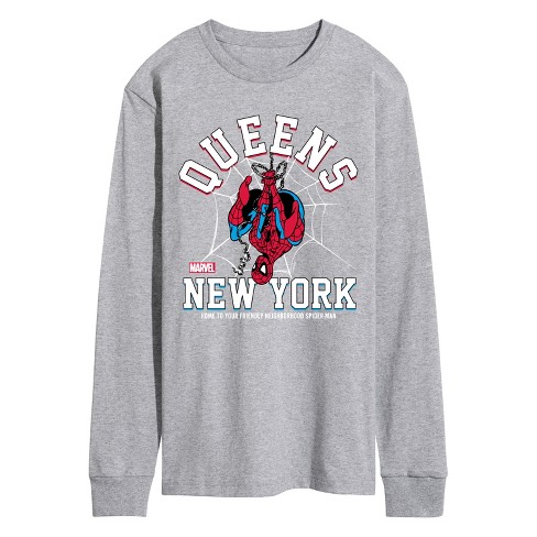 Men's - Marvel - Collegiate Long Sleeve Graphic T-Shirt - image 1 of 3