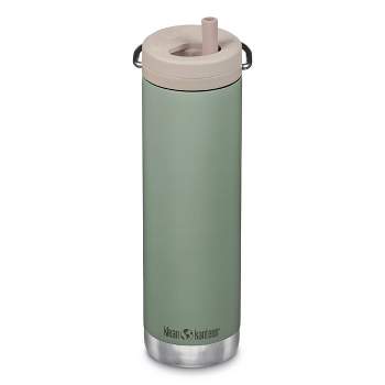 Klean Kanteen 20oz TKWide Insulated Stainless Steel Water Bottle with Twist Straw Cap