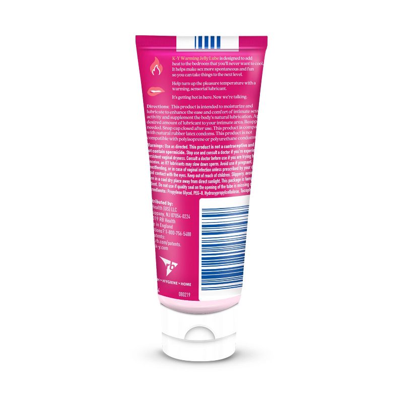 K-Y Warming Water-Based Jelly Personal Lube - 2.5oz, 3 of 7