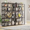 Tribesigns 72.44" 8-Tier Industrial Book Shelf - 3 of 4