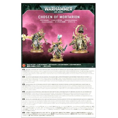 Chosen Of Mortarion Death Guard Warhammer 40K