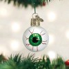 Old World Christmas 1.75 In Green Evil Eye Halloween Blood Shot Eye Tree Ornaments - 3 of 3