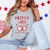 Simply Sage Market Land Of The Free Cherries Short Sleeve Tee - 3 of 4