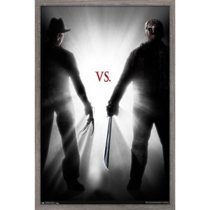 Trends International Freddy vs. Jason - Light Framed Wall Poster Prints - 1 of 4