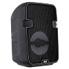 QFX® Portable Bluetooth® Speaker with LED Party Lights, FM Radio, and Microphone Input, True Wireless, BT-60 - 4 of 4