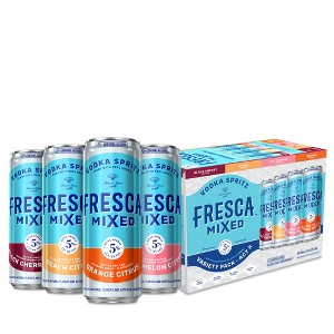 Fresca Mixed Vodka Spritz Variety Pack Gluten-Free Canned Cocktail #2 - 8pk/355ml Cans - 1 of 4