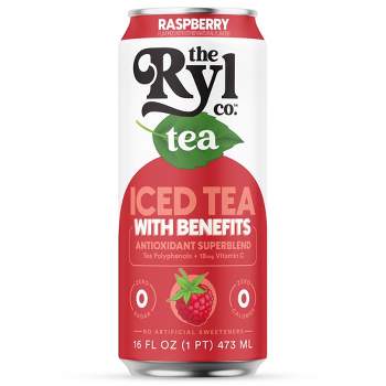 Ryl Tea Raspberry Tea Beverage - 16 fl oz Can